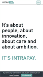 Mobile Screenshot of intrapay.com